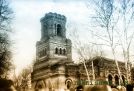 Пермь. Руины Успенской церкви на старом кладбище, 1978 год.